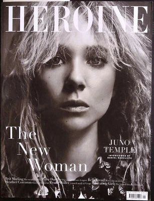 HEROINE #1 F/W2014 JUNO TEMPLE Interview by DANIEL RADCLIFFE Brit Marling N/MINT - Image 1 of 4