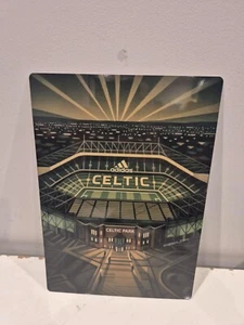 Targa insegna latta metallo CELTIC PARK vintage retrò birra pub bar uomo grotta - Foto 1 di 1