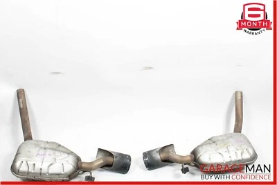 06-08 Silenciadores de escape trasero derecho e izquierdo mercedes w219 cls500 cls550 amg Foto 1 de 4