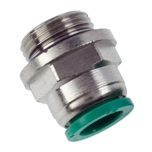 Olab Push In Nietenbeschläge mit Stecker BSPP Gewinde geeignet für metrische OD Rohre - Bild 1 von 1