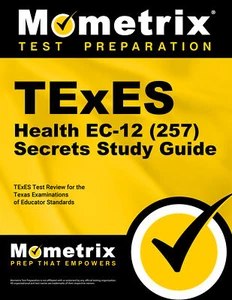 TExES Health EC-12 (257) Secrets Study Guide - Picture 1 of 1