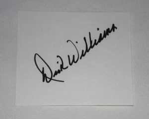 "Dick Williams Autogramm signiertes Papier Oakland A's HOF 2008 ""Impossible Dream" - Bild 1 von 2