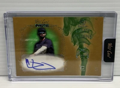 Riley Greene WILD CARD Smoking Guns Gold Autograph 1/1 Auto - Image 1 of 2