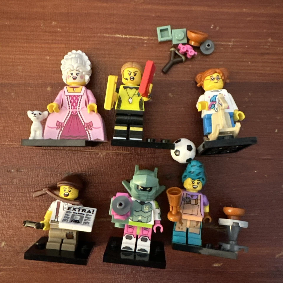 LEGO Minifigures Series 24 71037 Complete Set of 12 & Retired Astronaut