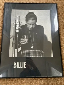 Billie Holiday Gerahmtes Poster - "Last Recording Session" von Milton J. Hinton 1981 - Bild 1 von 8