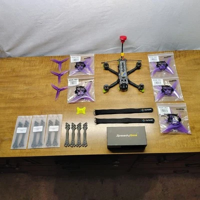 FlyFishRC Volador VX 3.5" RTF Analog FPV Drone TBS Crossfire RX TBS Unify Pro TX - Image 1 of 4