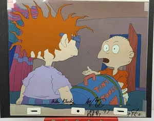 Rugrats 1990s Original Production Cel Animation. Signiert. - Bild 1 von 3