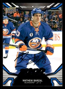 2022-23 Upper Deck MVP #32 Mathew Barzal Blue Script - Imagen 1 de 2