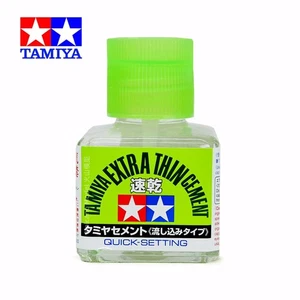 Tamiya 87182 EXTRA THIN CEMENT (QUICK-SETTING) 40ML for Plastic Model Hobby Glue - Picture 1 of 4