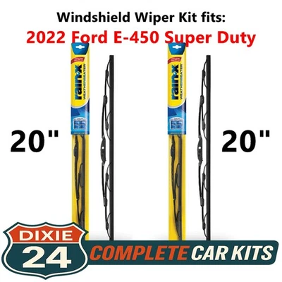 Rain-X Weatherbeater Wiper Kit fits: 2022 Ford E-450 Super Duty (20" & 20") - Image 1 of 4