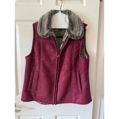 Chaleco de gamuza Outback Trading Co. talla mediana Foto 1 de 4