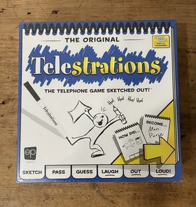 NEW The Original Telestrations Family Board Game Factory Sealed 4-8 Player - Picture 1 of 6