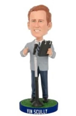 2013 Vin Scully Bobblehead - Los Angeles Dodgers SGA – NIB - Image 1 of 4