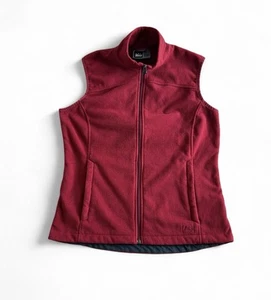 REI Polartec gilet pile full zip senza maniche marrone outdoor donna grande - Foto 1 di 8
