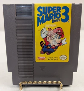 Super Mario Bros. 3 NES nur Cartridge gereinigt getestet - Bild 1 von 6