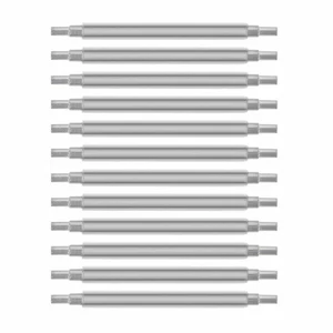 12 PIEZAS BARRAS DE RESORTE DATEJUST DE 17 MM TAMAÑO MEDIANO PARA ROLEX ACERO INOXIDABLE - Imagen 1 de 4