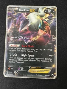 Darkrai EX Igor Costa 2012 World Championships Decks Pokemon Karte 63/108 HP - Bild 1 von 2
