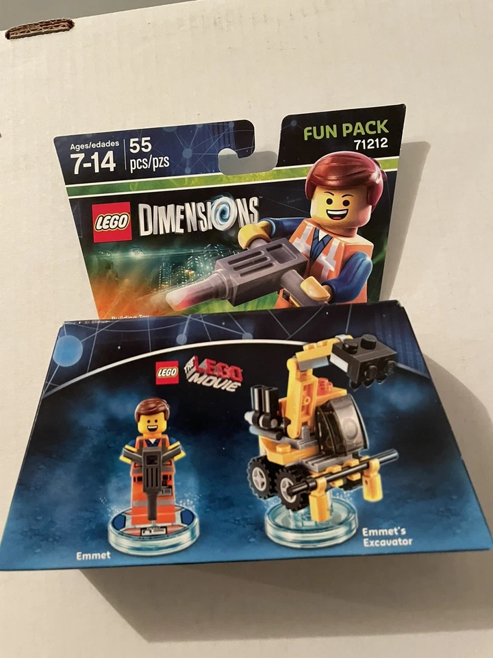Lego Dimensions Fun Pack La Lego Película Emmet (71212) Sellado de Fábrica Como Nuevo 10+ Foto 1 de 1