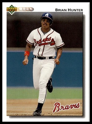 1992 Upper Deck #366 Brian Hunter - Image 1 of 2