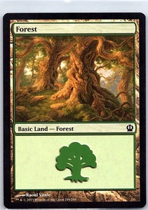 Forest 249 Theros - Magic The Gathering MTG - NM - Imagen 1 de 2