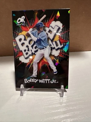 Onyx Rips 2025 Bobby Witt 'Bobby Baseball' negro 23/50 SP Foto 1 de 3