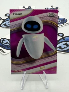 2025 Topps Chrome Disney EVE Pink /250 Refractor Wall-E - Bild 1 von 2