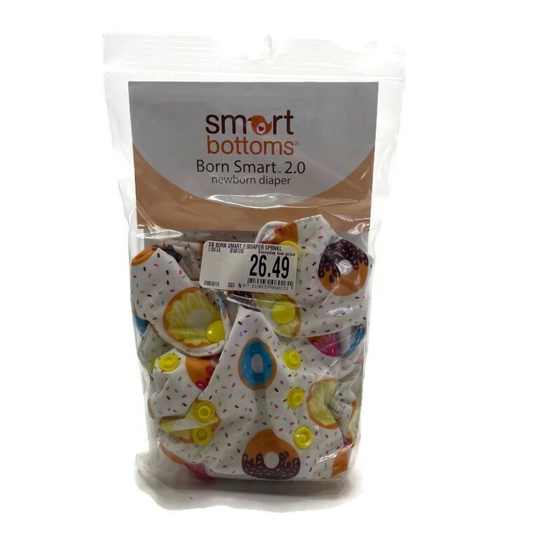 Smart Bottoms Cloth Newborn Diaper (Sprinkles) - Image 1 of 4