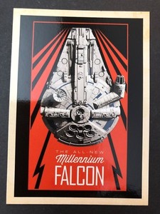 2018 Topps Solo Star Wars Story #SV-3 The Millennium Falcon Vehicle Cards
