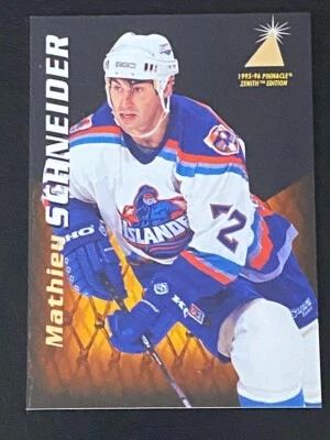Mathieu Schneider 1995-96 Pinnacle Zenith Edition #21 New York Islanders - Image 1 of 2