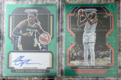 2022 Prizm WNBA Green Pick Your Player Complete Your Set Base & Insert - Image 1 of 4