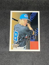 Ricky Ledee 1994 Fleer Excel #98 Greensboro Bats Auto Autographed Signed Card