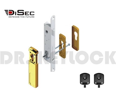 Defender Magnetico Antiacido OTTONE LUCIDO | Diametro 50 Mm Con 3 Chiavi - Per Protezione Antifurto - Foto 5