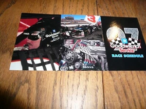Goodwrench Service 1997 calendario de carreras - vintage - Imagen 1 de 2