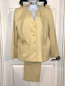 💐  Sag Harbor pant suit Jacket Blazer Pants, 18 - Picture 1 of 10