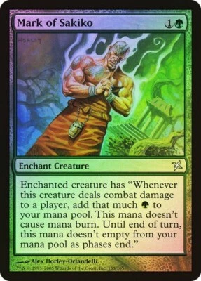 Betrayers of Kamigawa  MTG  Foil  Mark of Sakiko   Magic - Image 1 of 2