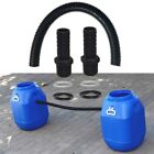 Efficient Solution For Linking Two Water Butts With Hose Connector Kit