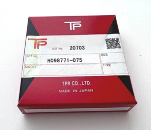 JUEGO DE ANILLOS DE PISTÓN HONDA TP CT70 .75 1979 - 1981 REEMPLAZA OEM# 13041-098-771 - Imagen 1 de 5