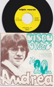 ANDREA * 80's BELGIAN DIY LO-FI ITALO DISCO Private 45 * Listen! - Picture 1 of 2