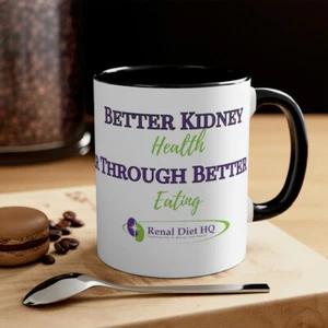 Better Kidney Health Through Better Eating Accent Coffee Mug, 11oz - Picture 1 of 5