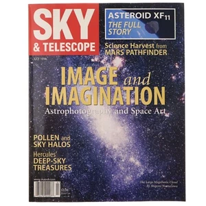Sky And Telescope Magazine July 1998 Astrophotography And Space Art - Imagen 1 de 3