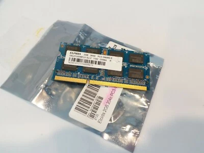 EBJ21UE8BFU1-DJ-F GENUINE ELPIDA LAPTOP MEMORY 2GB DDR3 PC3-10600 (CA612) - Image 1 of 2