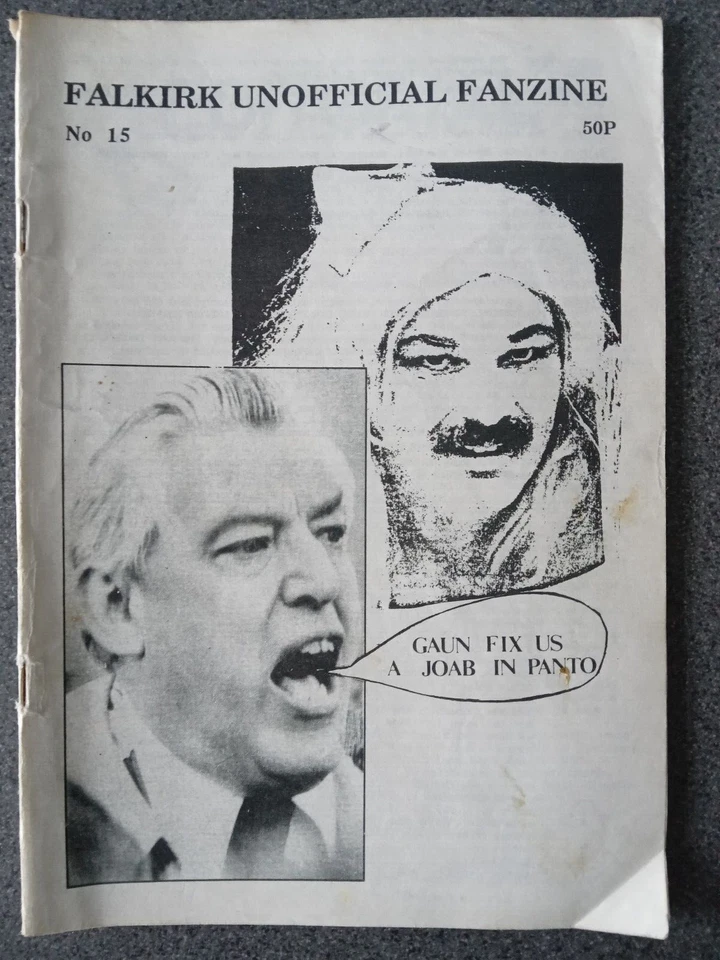 The Falkirk Unofficial Fanzine No. 15 ( Falkirk Football Club FC NOT Programme ) - Image 1 of 1