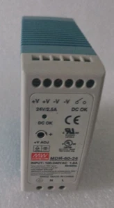 MW Mean Well - MDR-60-24 - Hutschienen Schaltnetzteil - gebraucht - Bild 1 von 4