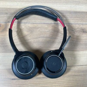 Plantronics Voyager Focus UC Stereo Headset Black Bluetooth Noise Cancelling - Picture 1 of 6