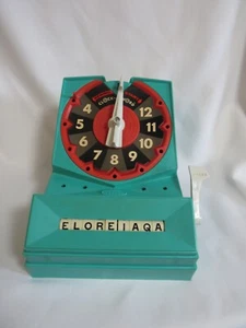 Vintage 1966 Topper Toys Clock-A-Word Word Game w/ Orig Box, No Instructions - Picture 1 of 18