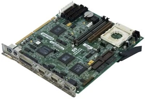 HP D3501-60002 5330255-B125E SOCKET 3 2X SIMM ORIGINAL MAINBOARD - Bild 1 von 2