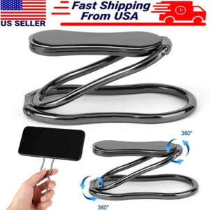 360°Rotating Finger Ring Holder for Cell Phone Universal Back Grip Folding Stand - Picture 1 of 12