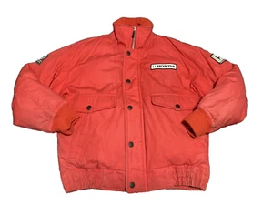 Chaqueta de plumas Honda Formula 1 F1 Grand Prix Racing Team talla L roja vintage - Imagen 1 de 24