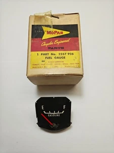 1962 Dodge Lancer Un Cuerpo Instrumento Amperio Combustible Calibre 2257926 NOS - Imagen 1 de 5