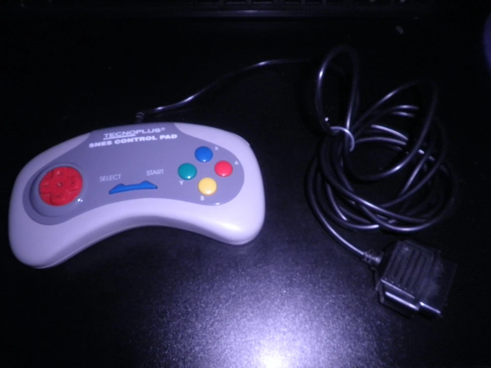 super nintendo snes technoplus controller - fully tested +working - Image 1 of 1
